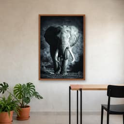 Quadro Decorativo Elefante